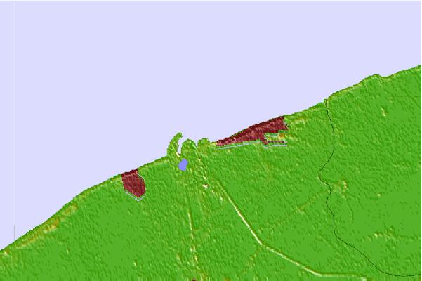 Locais de surf localizados perto de Zeebrugge