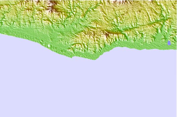 Locais de surf localizados perto de Zipolite